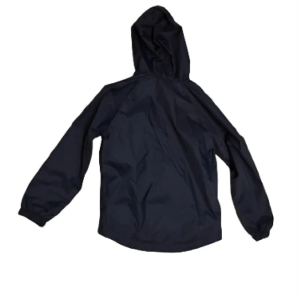 NWT Children Place Boys Water Wind Resistant Hooded Rain Coat Sz M 7/8